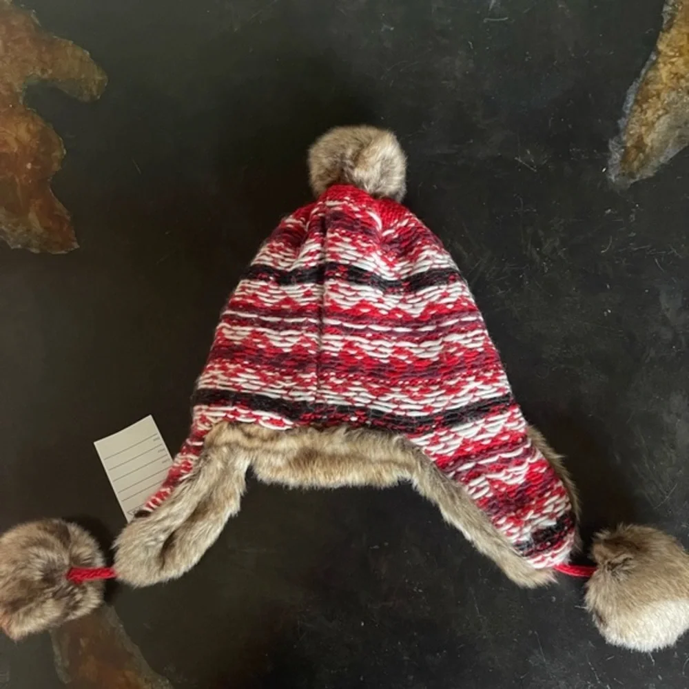 Free People- Earflap Fur Hat